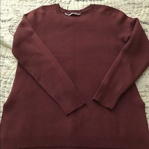 Athleta Thermal Honeycomb Sweater